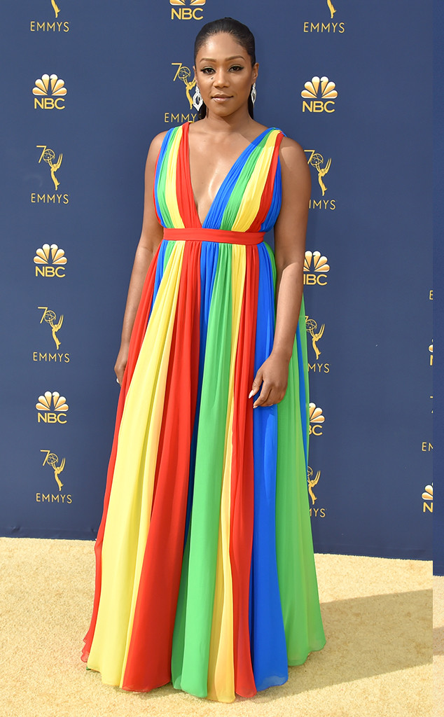 Tiffany Haddish, 2018 Emmys, 2018 Emmy Awards, Red Carpet Fashions